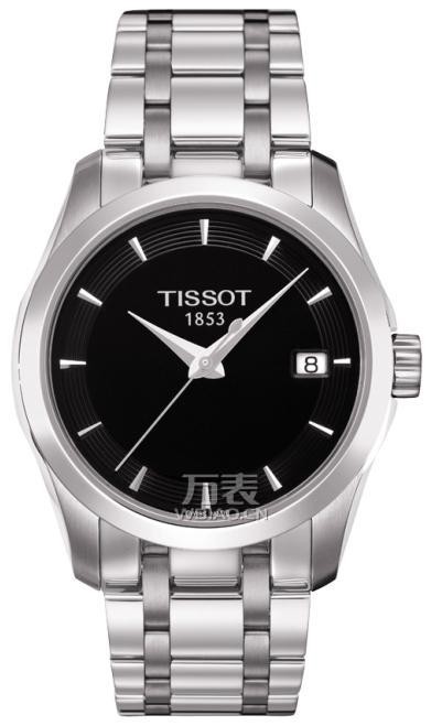 天梭tissot-库图系列 t035.210.11.051.00 女士石英表